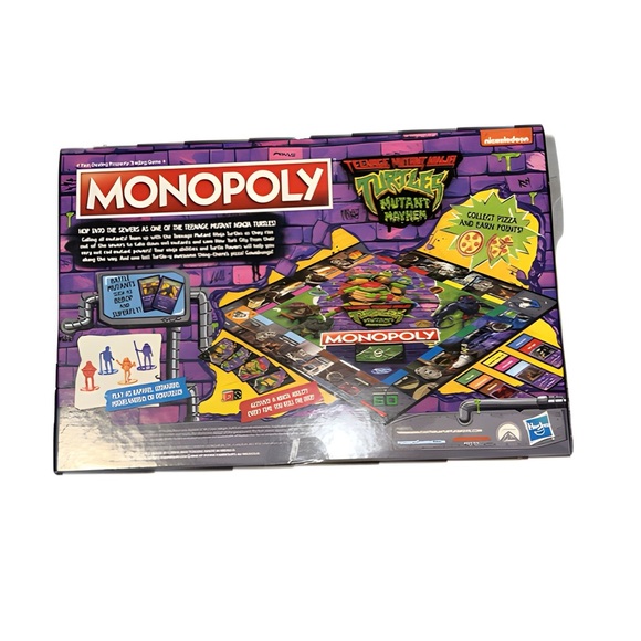 Monopoly Teenage Mutant Ninja Turtles Mutant Mayhem Game - Picture 13 of 13